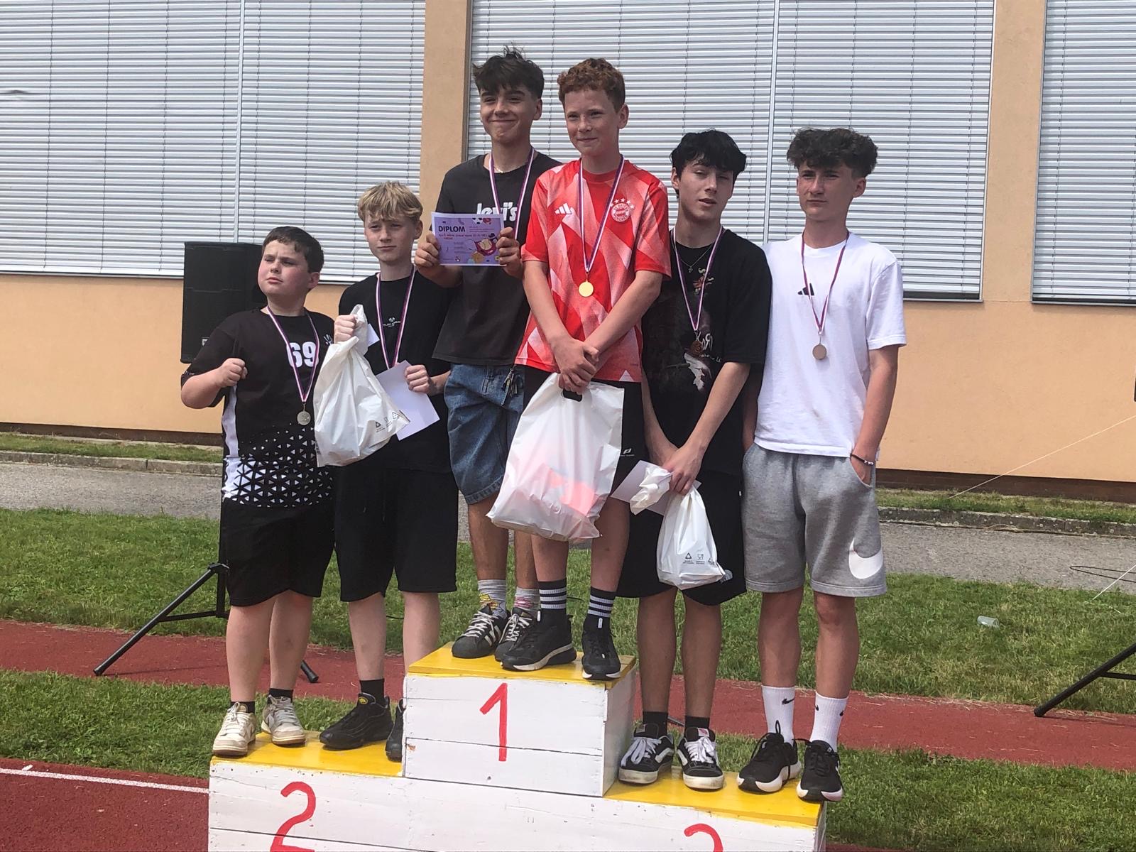 Mikroregion Bystřička - sportovní klání spřátelených škol